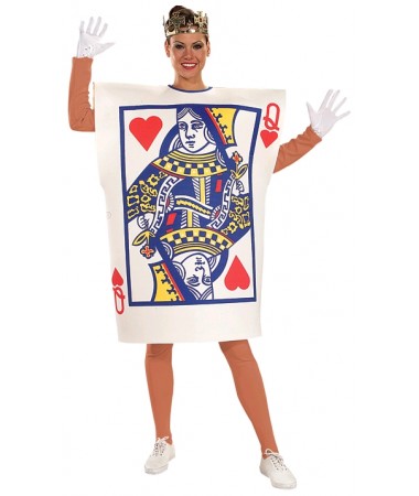 Queen of Hearts Playing Card ADULT HIRE